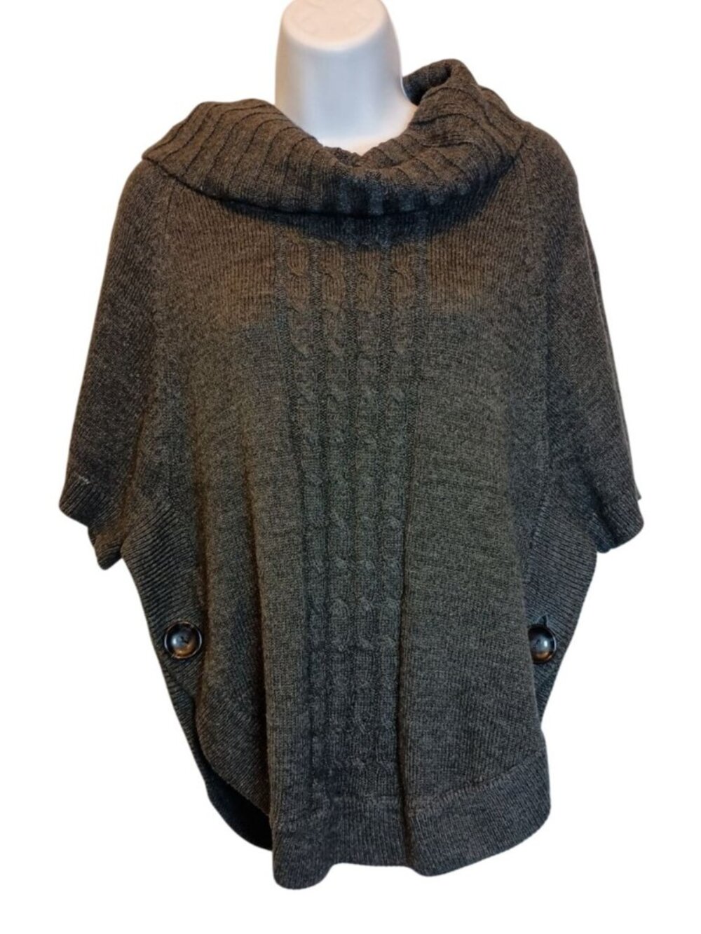 The Limited Short Sleeve Sweater Vest Gray Women's Sz.M
